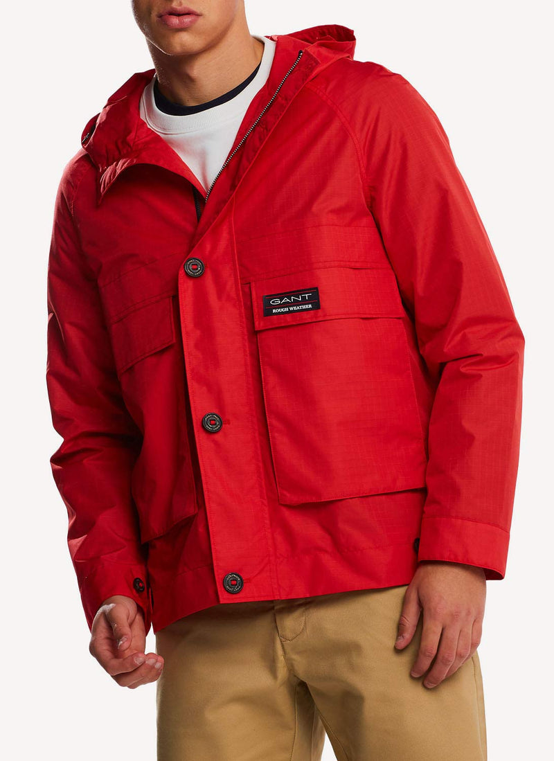 Gant - Veste Courte - Bright Red - Homme