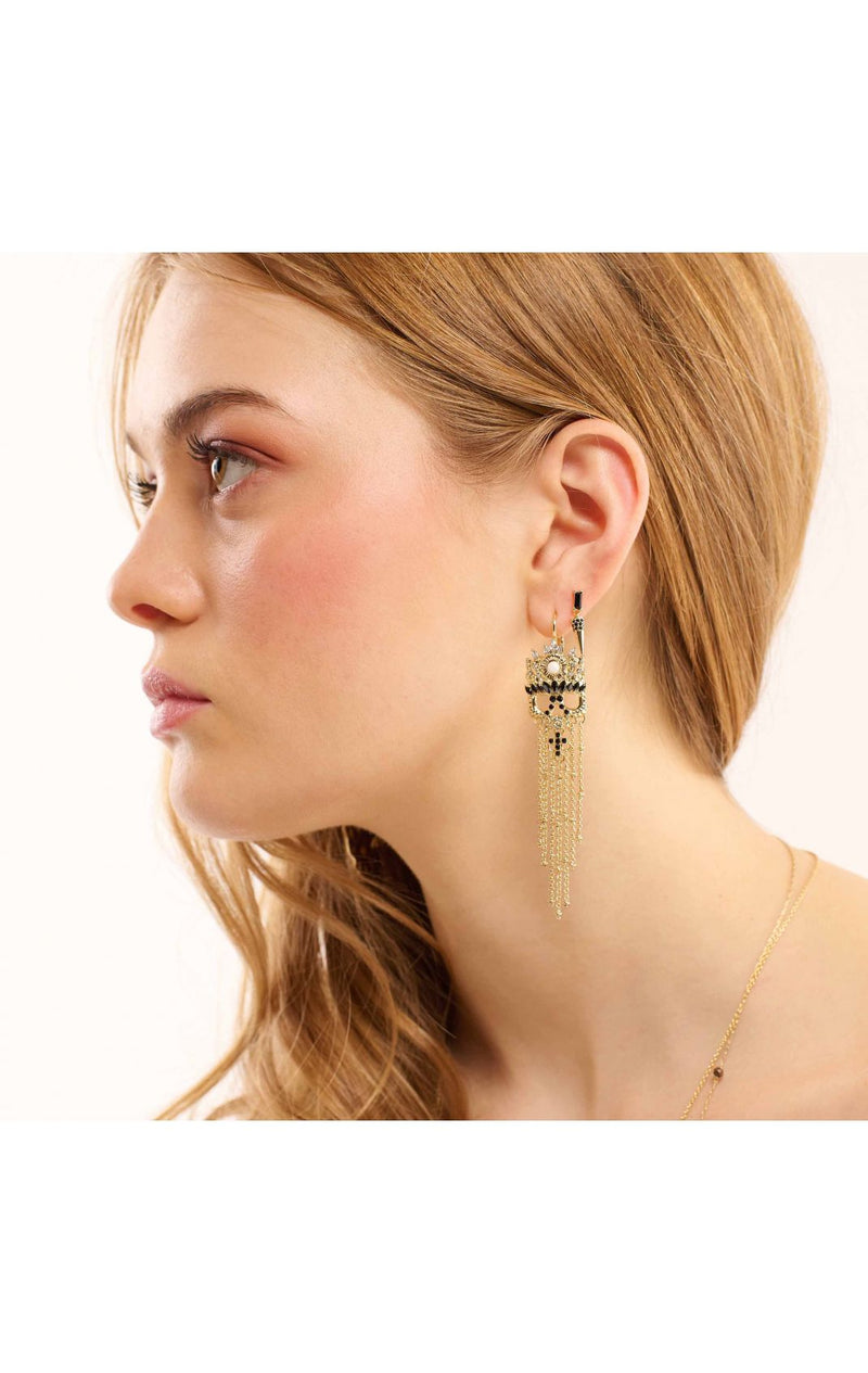 Boucle D'Oreille Ryder - Doré