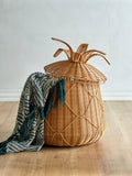 Anann - Basket with Lid - Natural - Polyrattan