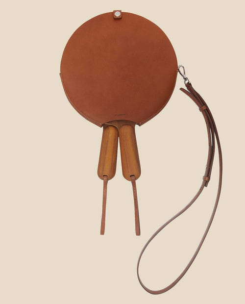 Portefeuille Beach Racket Set Cas - Dark Brown - Femme