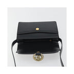 Sac Porté Épaule Gucci Gg Ring Small Cuir - Noir