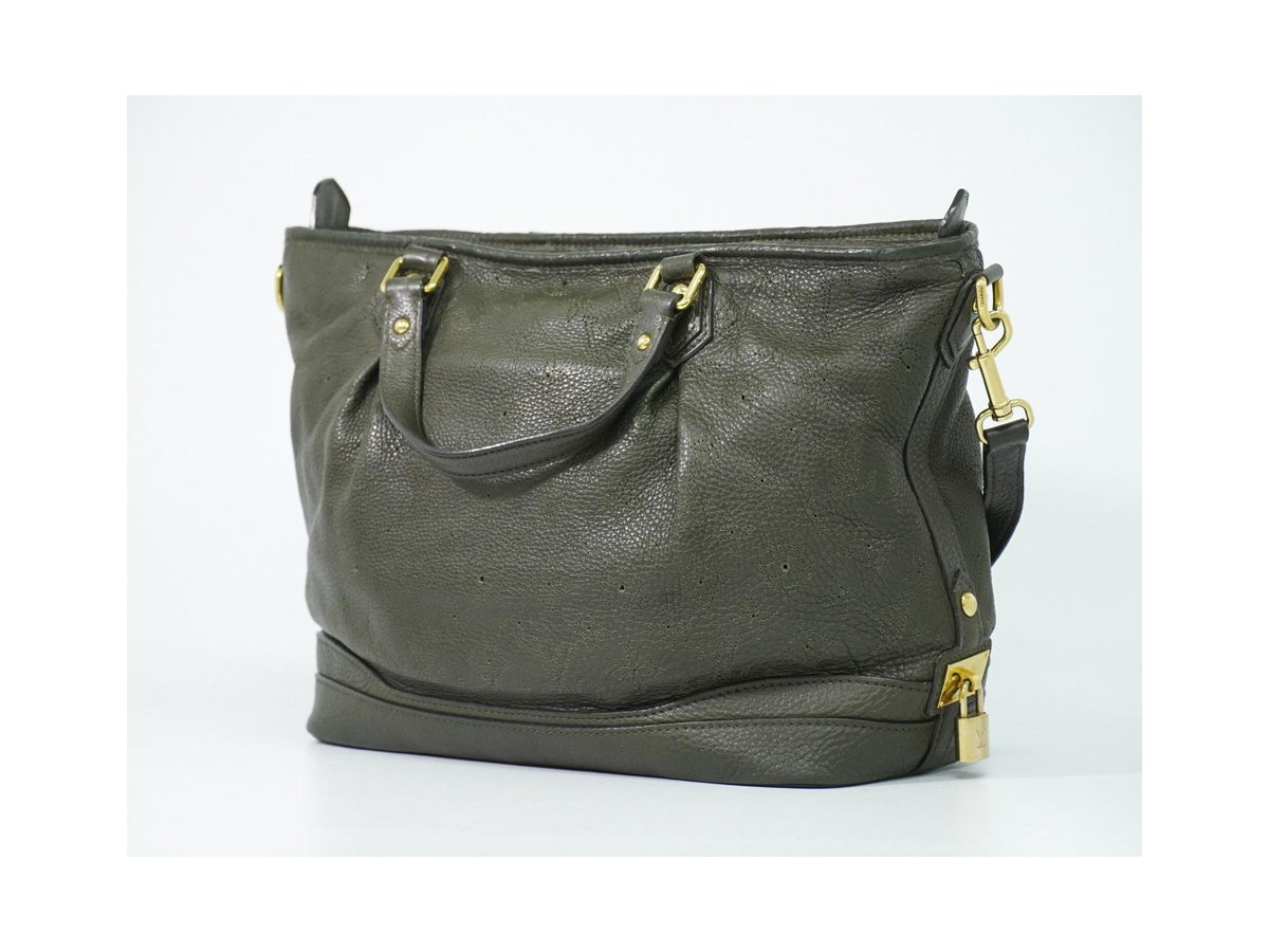 Sac À Main Louis Vuitton Stellar Pm Cuir - Kaki