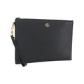 Pochette Gucci Gg Marmont Pouch Cuir - Noir