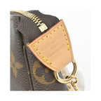 Pochette Louis Vuitton Mini Pochette Accessoires Mini Cuir - Marron