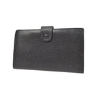 Portefeuille Chanel Timeless Cc French Long Cuir - Noir