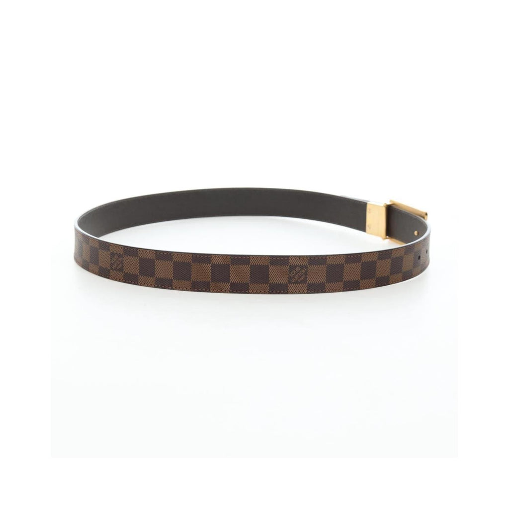 Ceinture Louis Vuitton Inventeur Belt Medium Toile - Marron