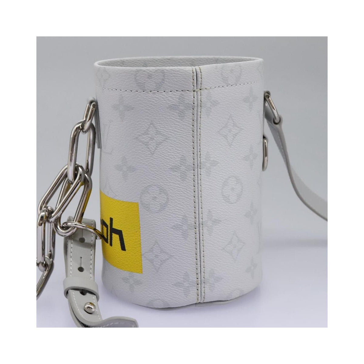 Pochette Louis Vuitton Chalk Nano Toile - Gris
