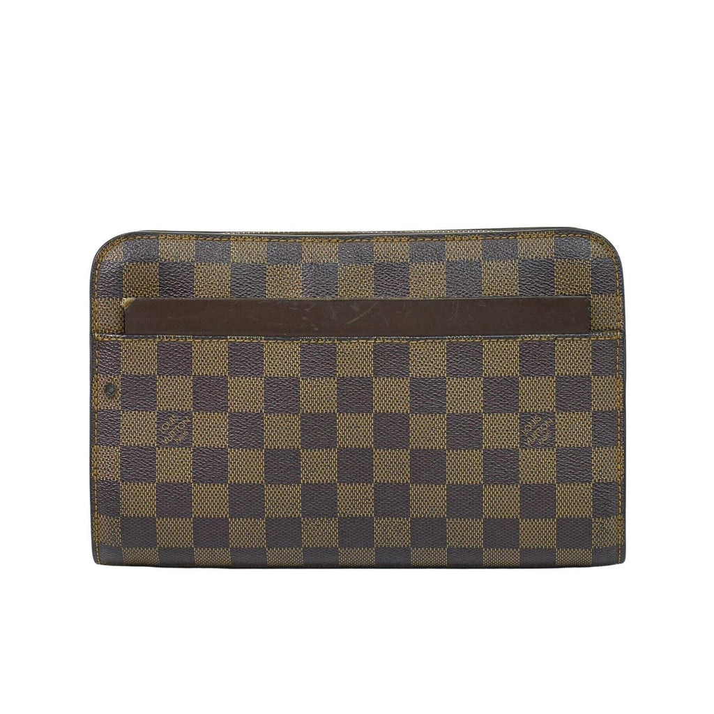 Pochette Louis Vuitton Pochette Saint Louis Toile - Marron