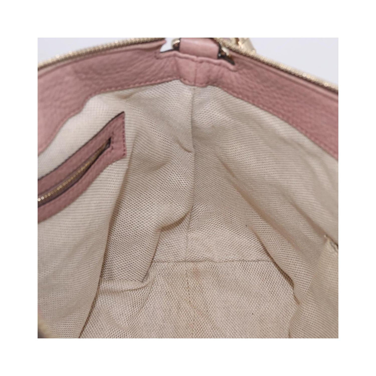 Cabas Gucci Soho Working Large Cuir - Rose