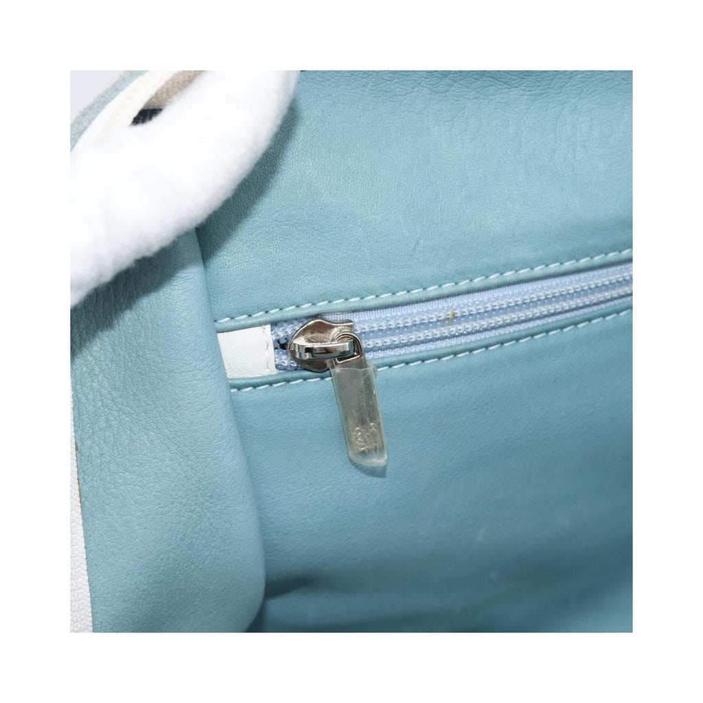Sac À Main Loewe Amazona 28 Daim - Bleu