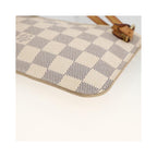 Pochette Louis Vuitton Neverfull Pochette Small Toile - Blanc