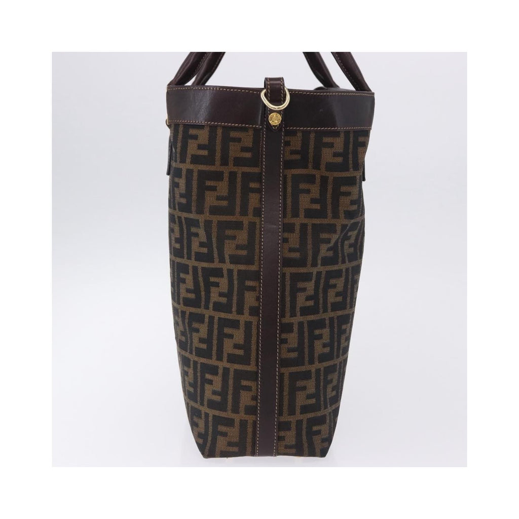 Sac À Main Fendi Vintage Zucca Toile - Marron