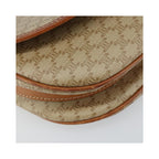 Sac Porté Épaule Celine Macadam Shoulder Bag Pvc - Beige
