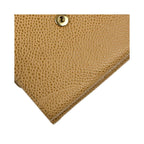 Portefeuille Chanel Vintage Timeless Cc Bifold Cuir - Beige