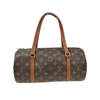 Bolso de mano Louis Vuitton Papillon 30 de lona - Marrón