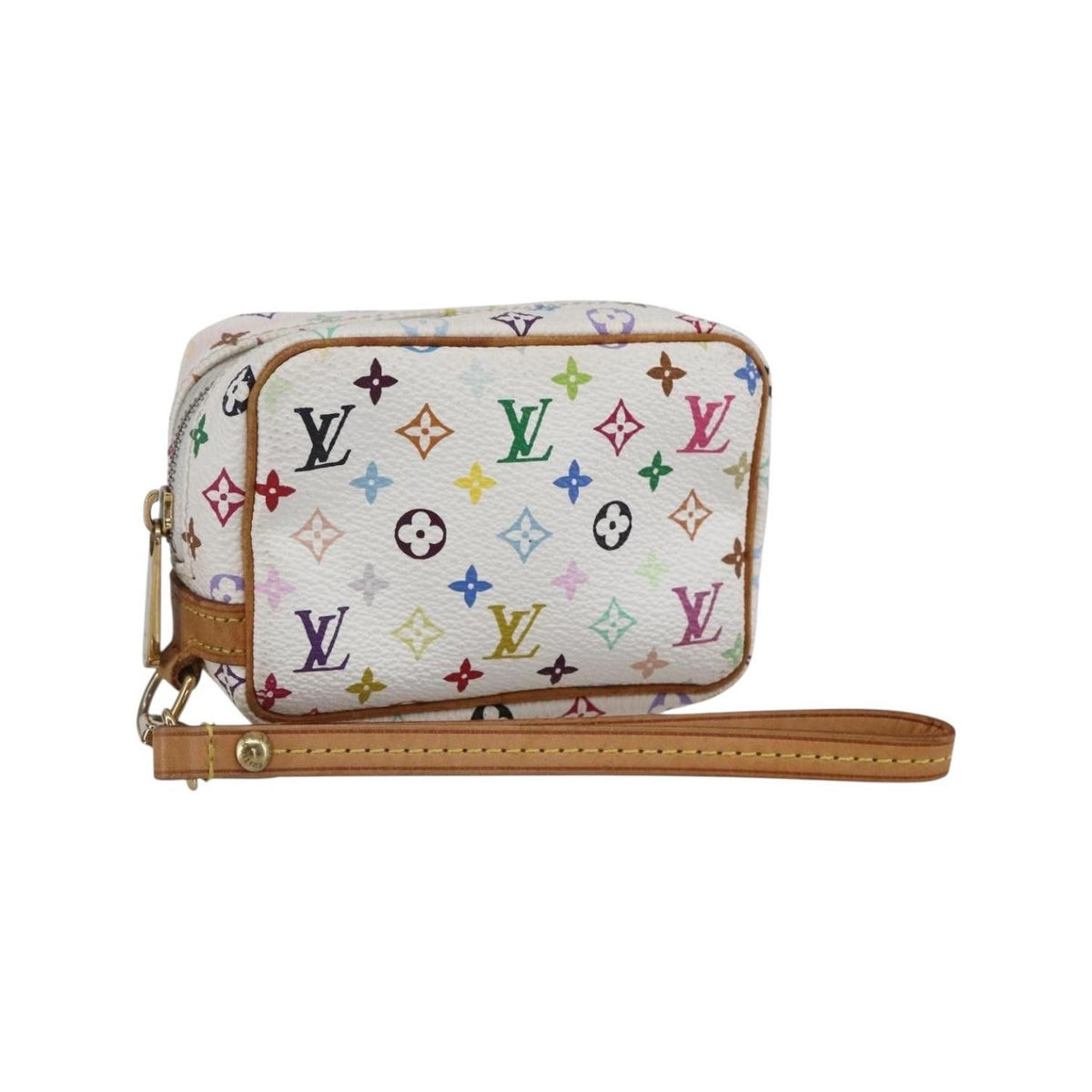 Pochette Louis Vuitton Wapity in tela - Bianca