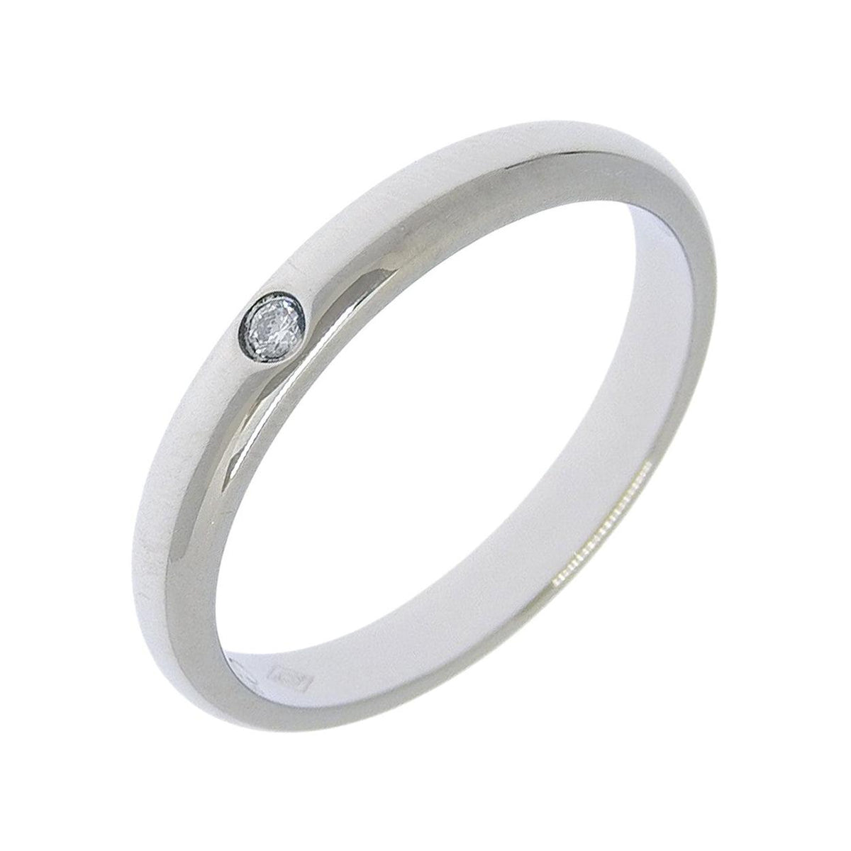 Bague Cartier 1895 Wedding Band 2.2 Mm Platinum - Argent