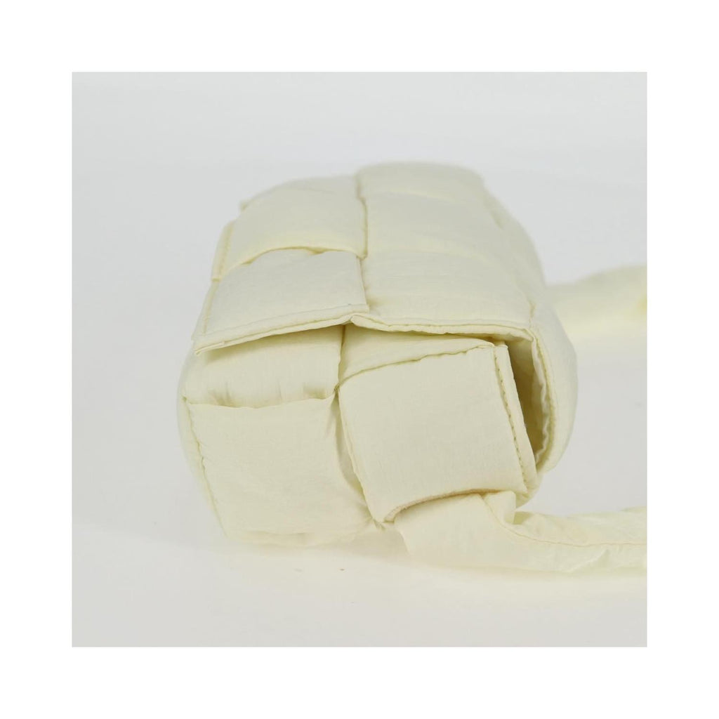 Sac Bottega Veneta Padded Tech Cassette Crossbody Bag Synthetic - Blanc