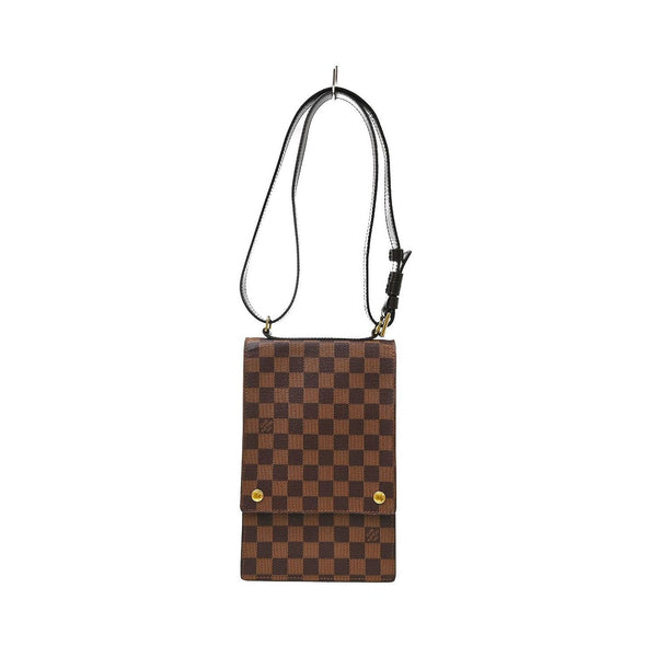 Louis Vuitton - Schoudertas Portobello Messenger Canvas - Bruin