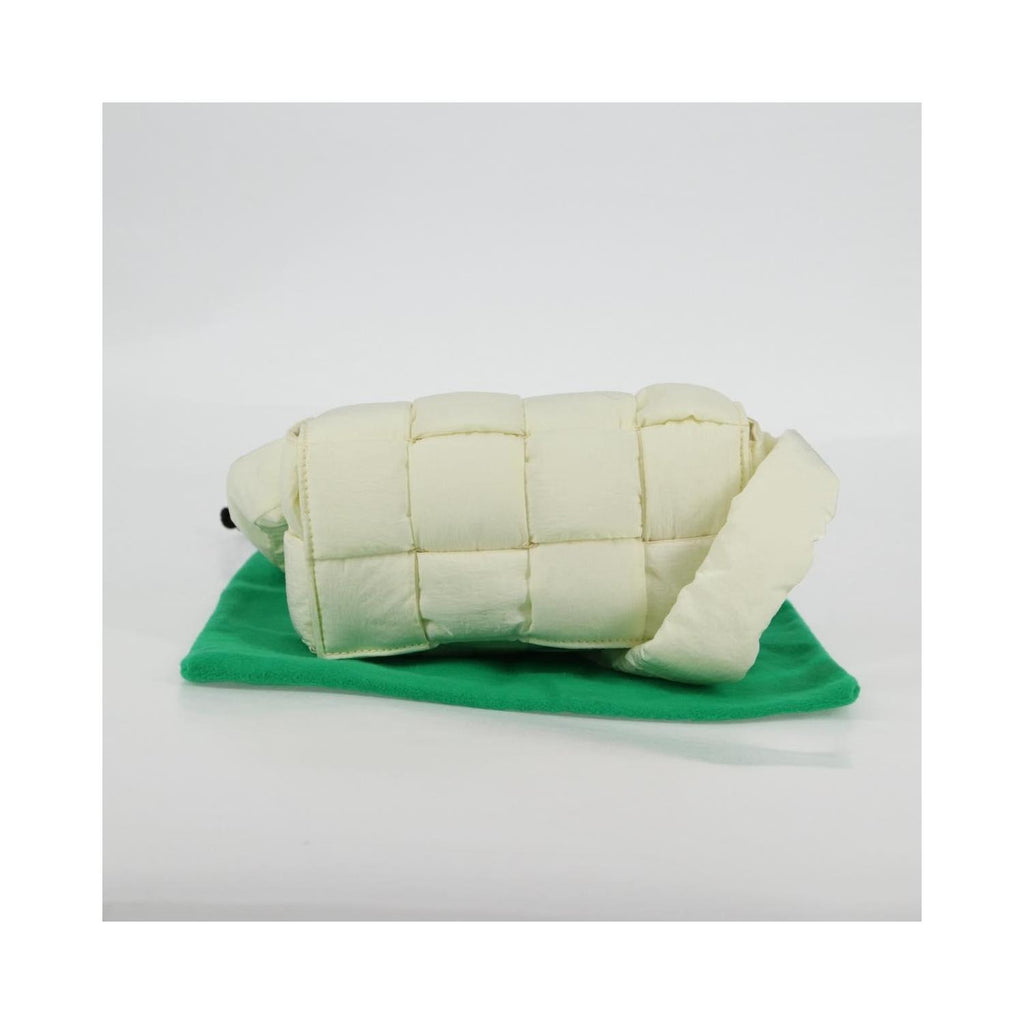 Sac Bottega Veneta Padded Tech Cassette Crossbody Bag Synthetic - Blanc