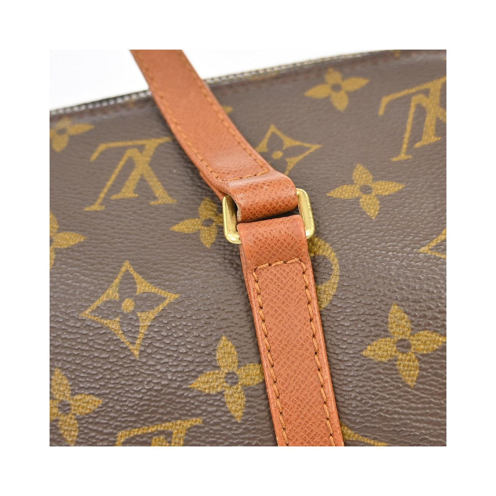 Louis Vuitton - Borsa a mano Papillon 30 in tela - Marrone