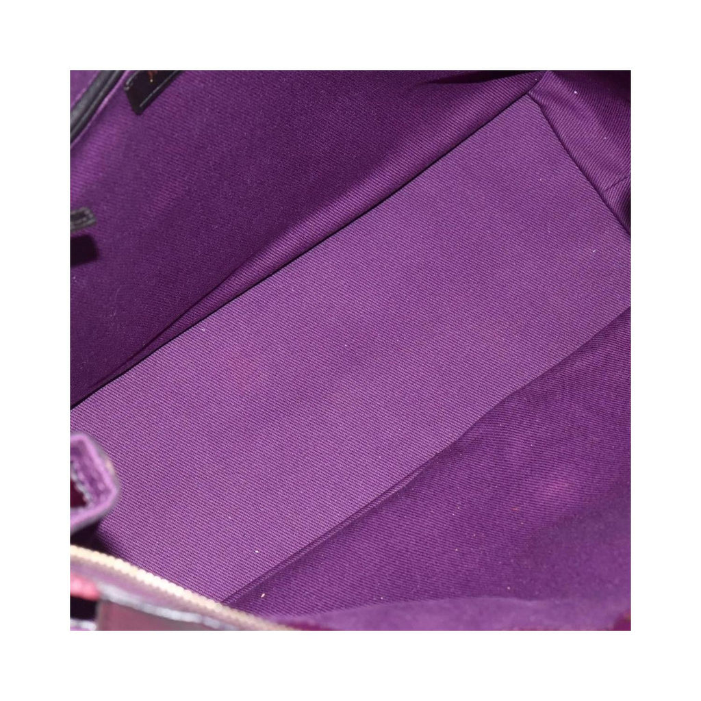 Cabas Saint Laurent Bicolor Muse Two Cabas Cuir - Violet
