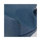 Sac Porté Épaule Louis Vuitton Petit Noe Medium Cuir - Bleu