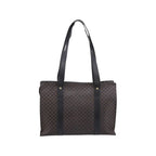 Cabas Celine Vintage Macadam Shopper Large Pvc - Noir