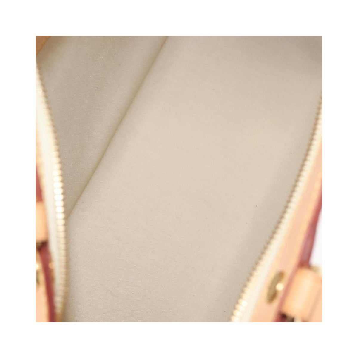 Sac Louis Vuitton Brea Handbag Mm Cuir Verni - Beige