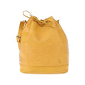 Bolso de hombro Louis Vuitton Noé grande de cuero - Amarillo