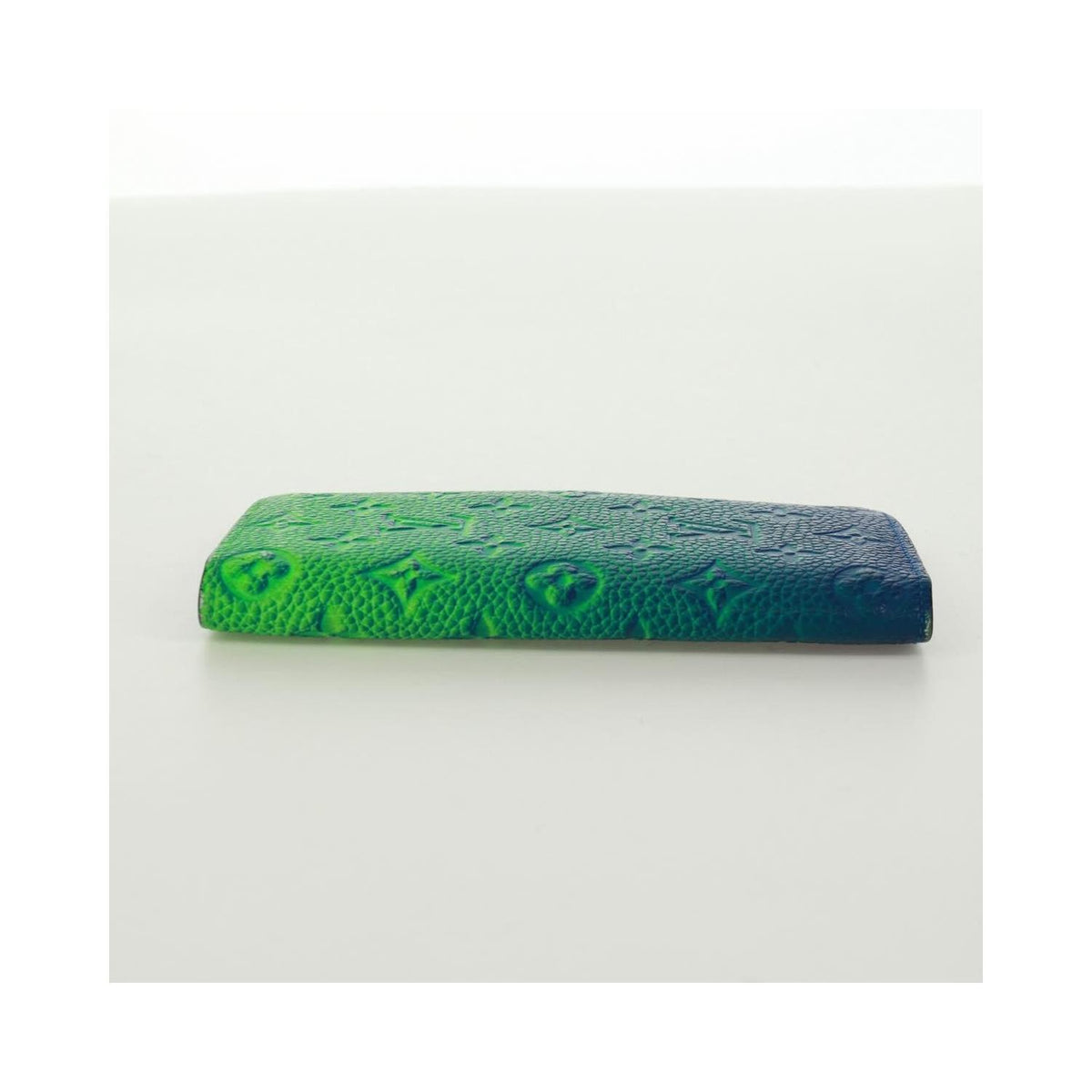 Portefeuille Louis Vuitton Brazza Cuir - Vert