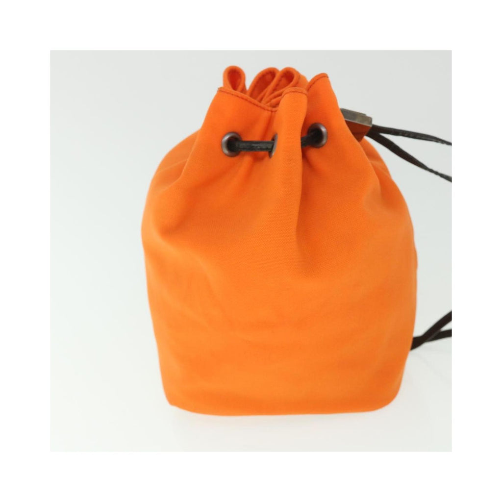 Pochette Gucci Gg Canvas Toile - Orange