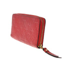Louis Vuitton Zippy Wallet in Monogram Empreinte Leather - Red