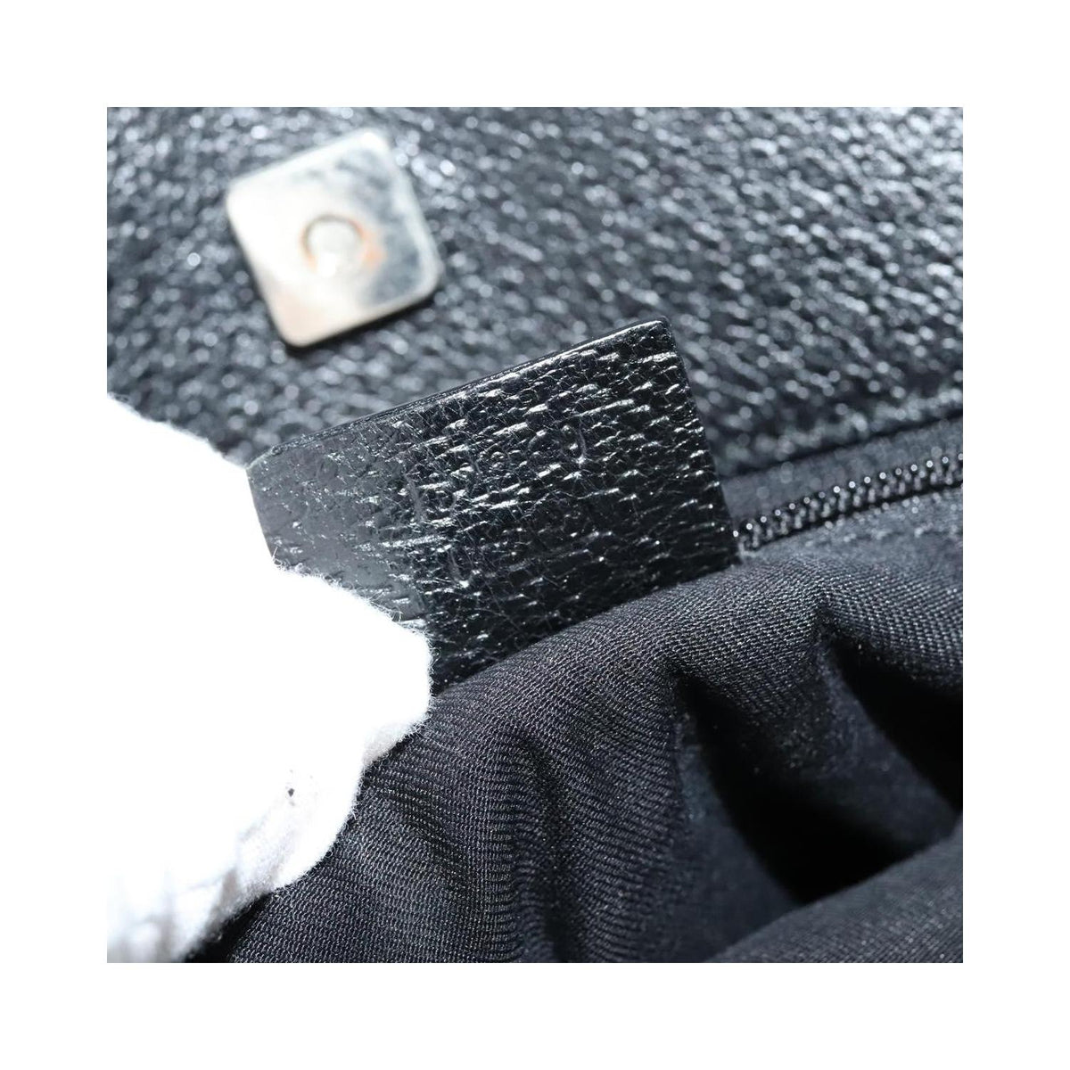 Sac Porté Épaule Gucci Gg Canvas Toile - Noir