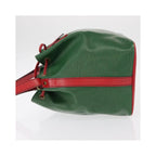 Sac Porté Épaule Louis Vuitton Bicolor Petit Noe Handbag Cuir - Vert