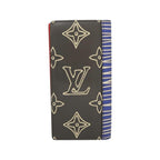 Portefeuille Louis Vuitton Porte Feuille Brother Toile - Bleu