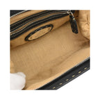 Fendi - Sac À Main Selleria Frame Doctor Mini Cuir - Noir