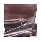 Sac Porté Épaule Celine Vintage Horse Carriage C Macadam Shoulder Bag Toile - Beige