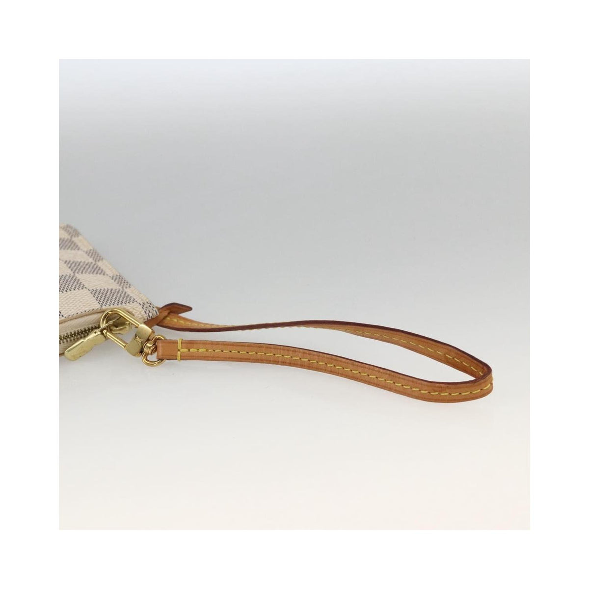 Pochette Louis Vuitton Neverfull Pochette Small Toile - Blanc