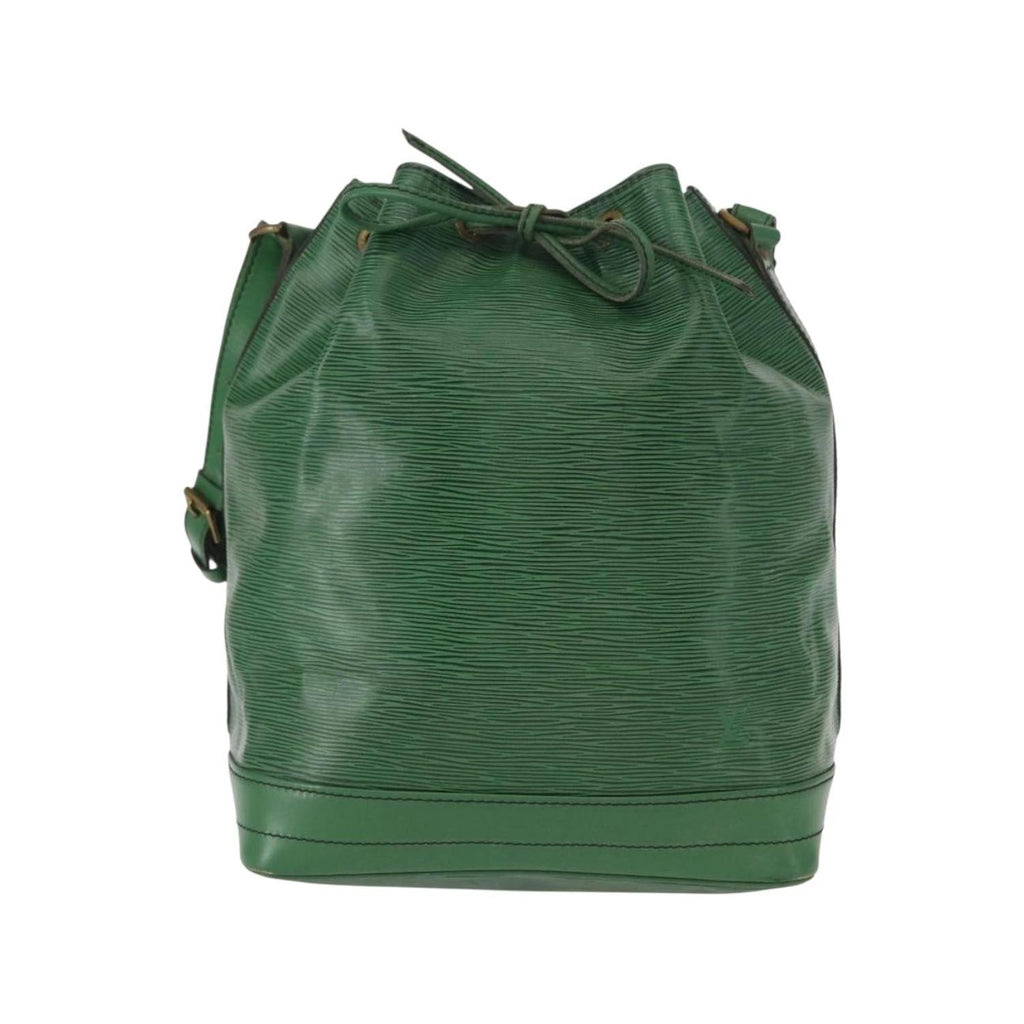 Louis Vuitton - Large Noe shoulder bag in leather - Green
