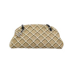 Sac À Main Chanel Just Mademoiselle Medium Cuir Verni - Beige