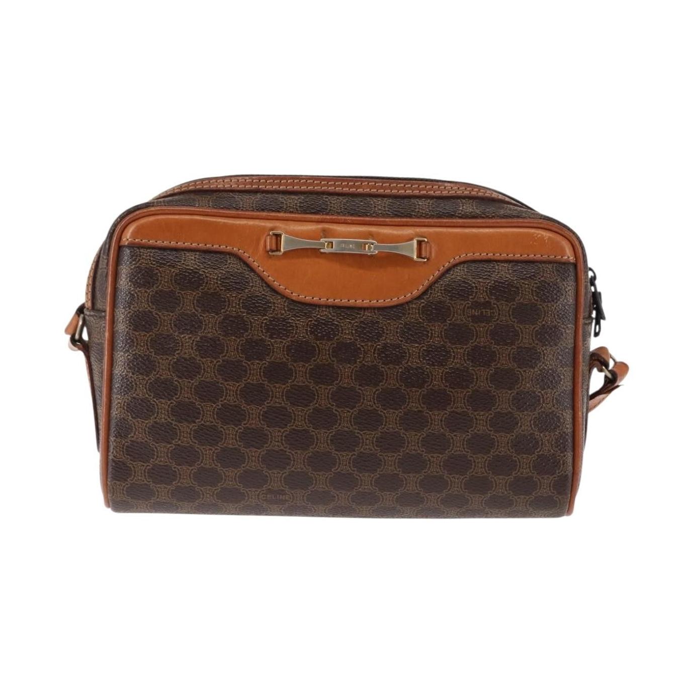 Bolso de hombro Celine Macadam Imagen del producto de cuero de PVC