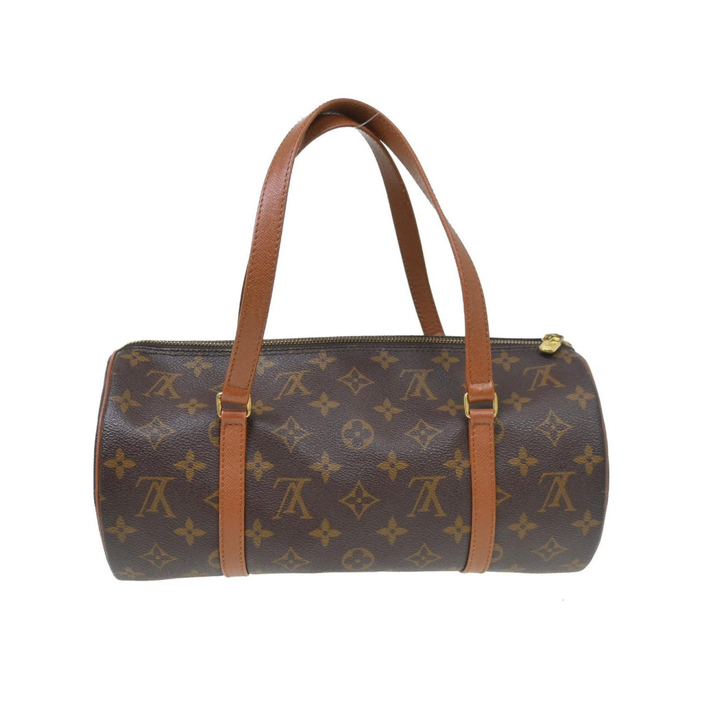 Sac À Main Louis Vuitton Papillon 30 Toile - Marron