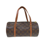 Sac À Main Louis Vuitton Papillon 30 Toile - Marron