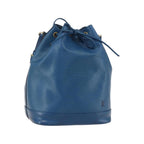 Sac Porté Épaule Louis Vuitton Noe Large Cuir - Bleu