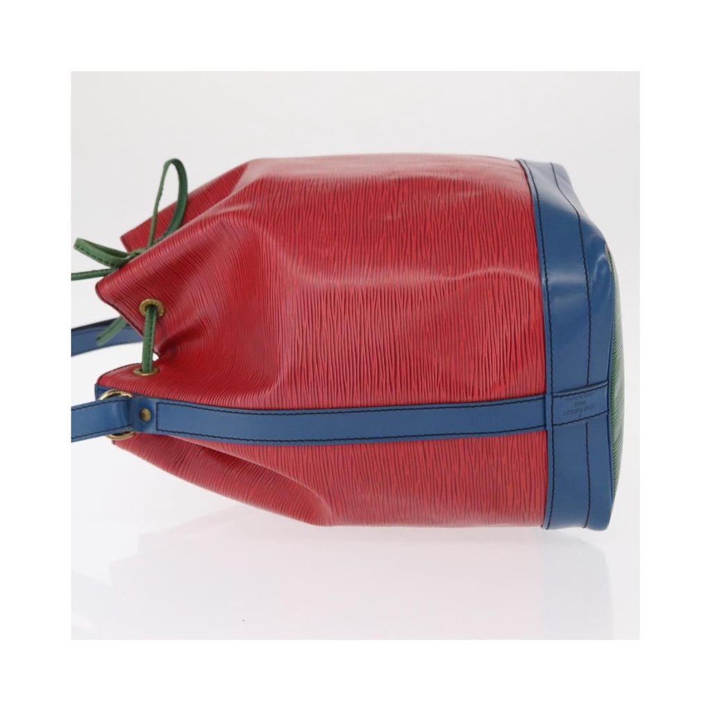 Sac Porté Épaule Louis Vuitton Tricolor Noe Handbag Large Cuir - Rouge