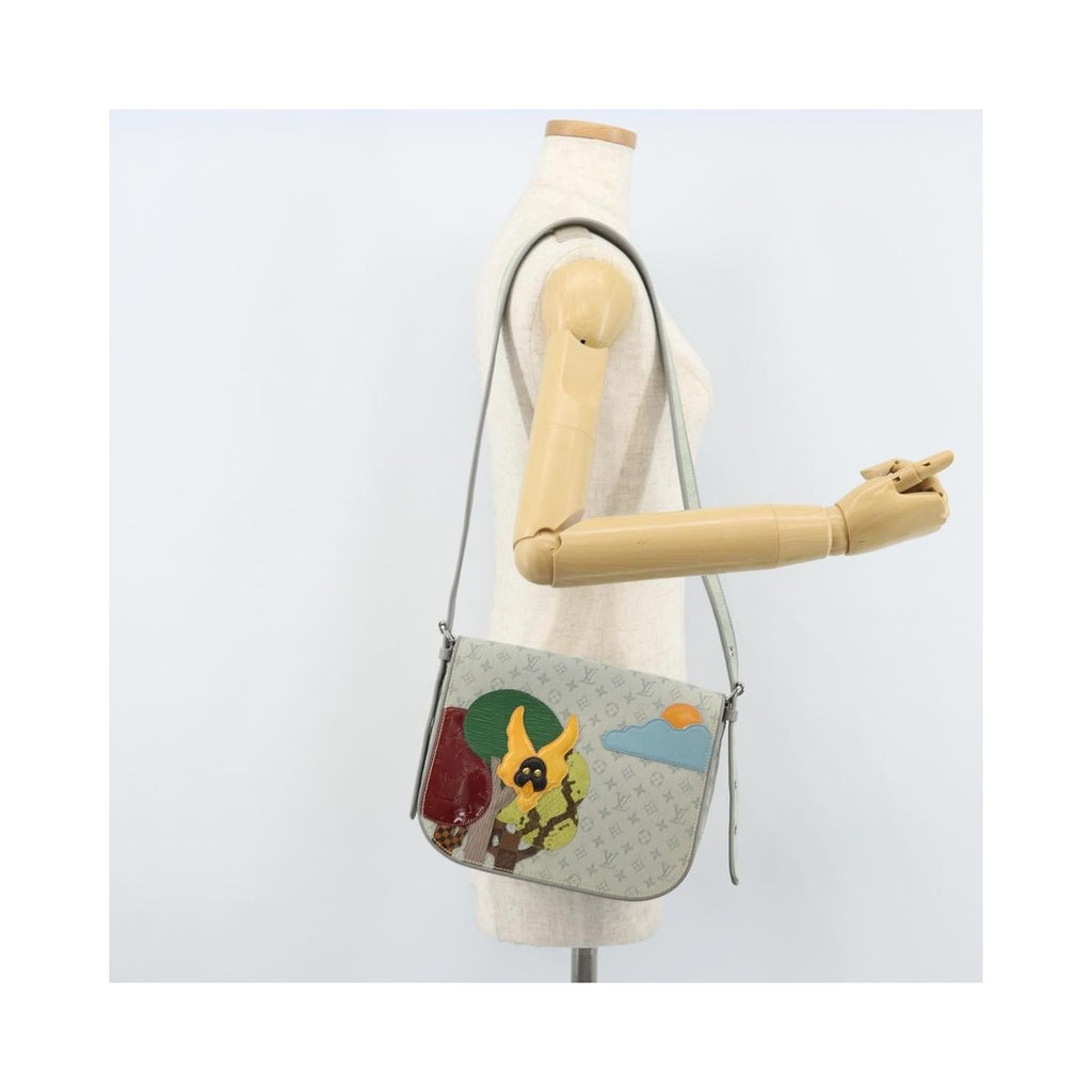 Louis Vuitton - Skuldertaske Conte De Fees Musette i lærred - Grå