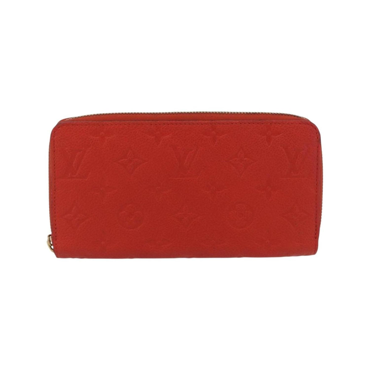 Portefeuille Louis Vuitton Portefeuille Zippy Monogramme Empreinte Cuir - Orange