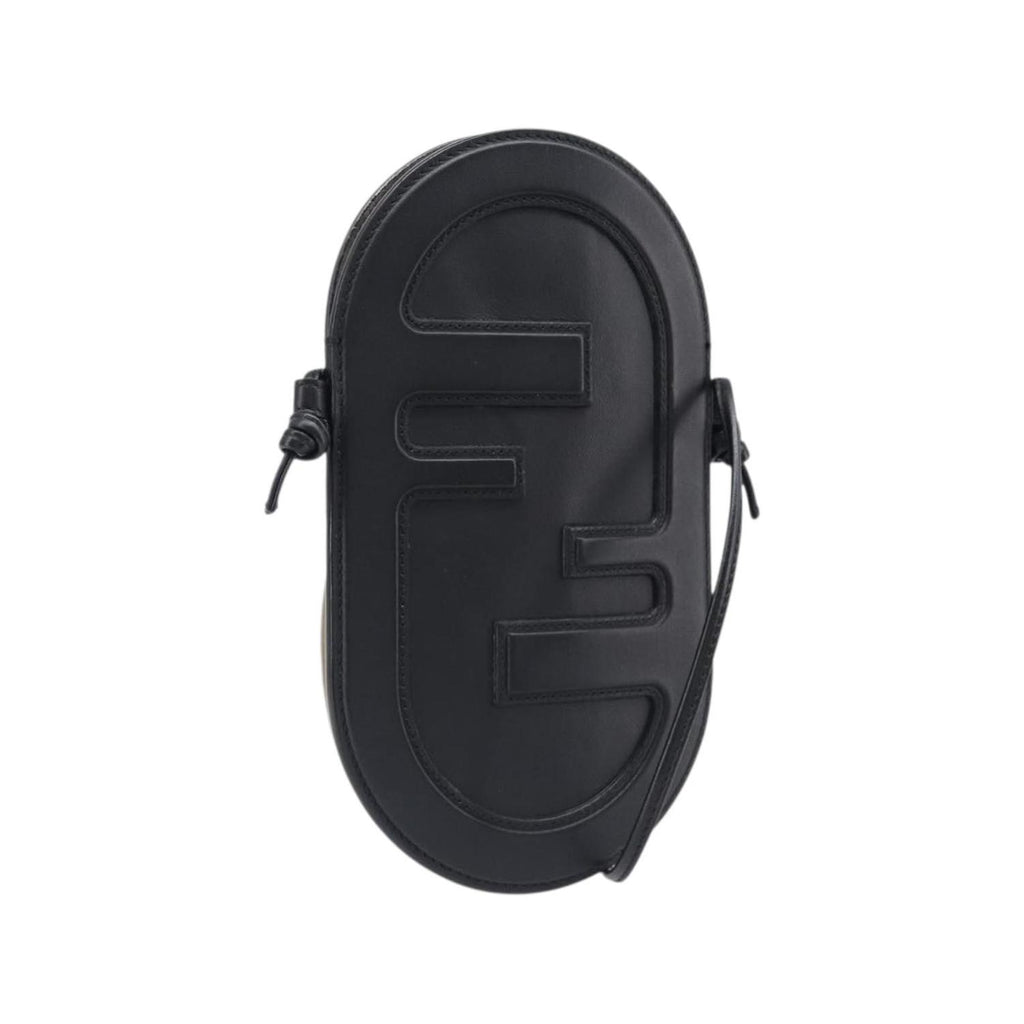 Sac Porté Épaule Fendi O'Lock Camera Mini Cuir - Noir
