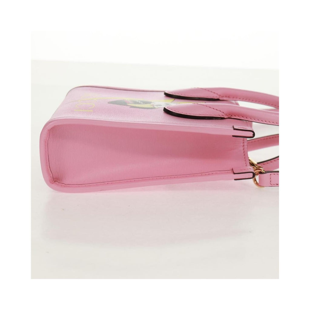 Cabas Gucci Vertical Tote Mini Cuir - Rose